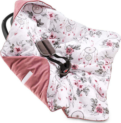 Baby Llama Baby Car Seat Liner Κουβέρτα Καθίσματος Pink