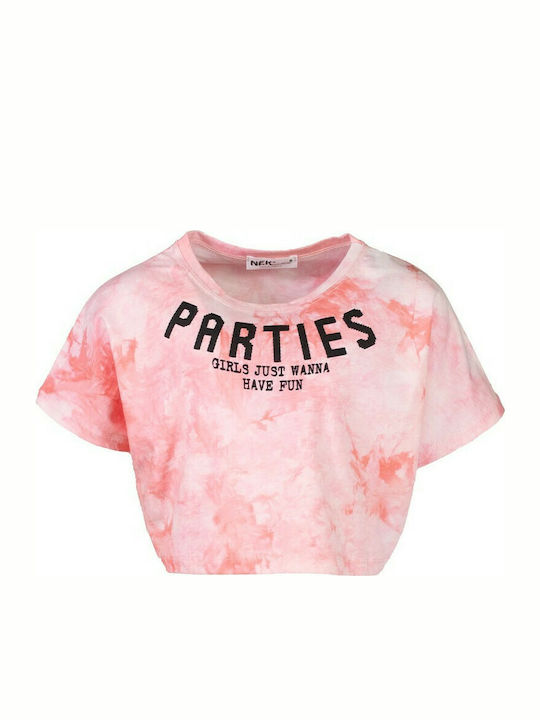 Kids' Set with Shorts Summer 2pcs Pink