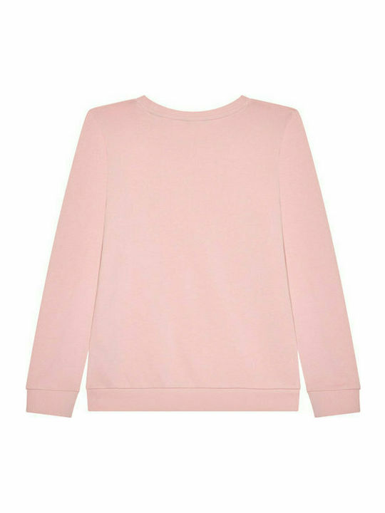 Guess Kids Fleece Sweatshirt Pink