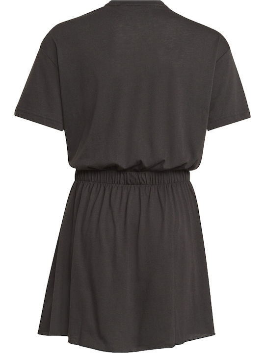 Children's Dress Short Sleeve Black