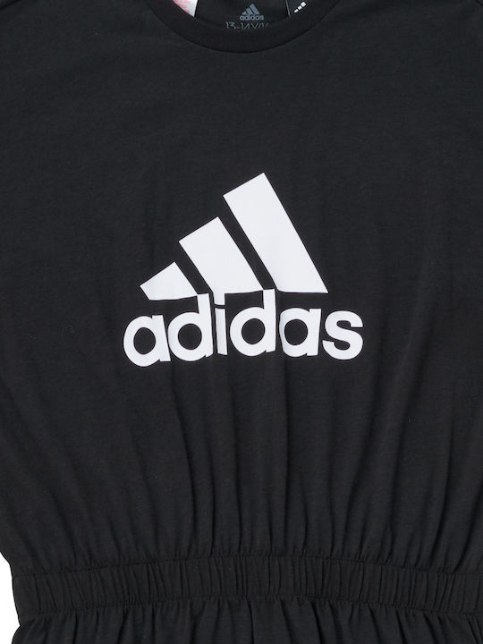 Children's Dress Short Sleeve Black