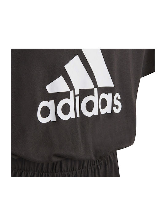 Children's Dress Short Sleeve Black