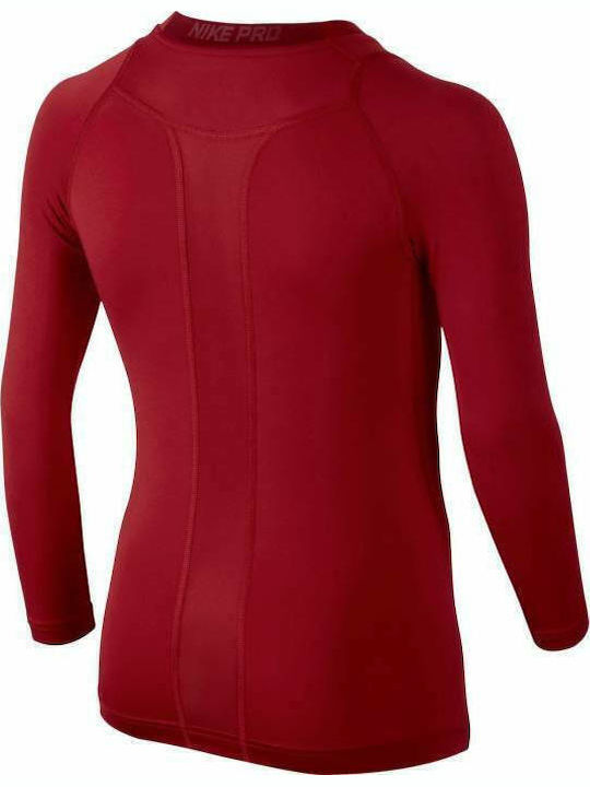 Nike Pro Hypercool Παιδική Ισοθερμική Μπλούζα Μπορντό