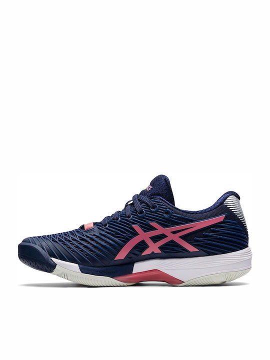 ASICS Solution Speed FF 2 Women's Tennis Shoes for Clay Courts Peacoat / Smokey Rose