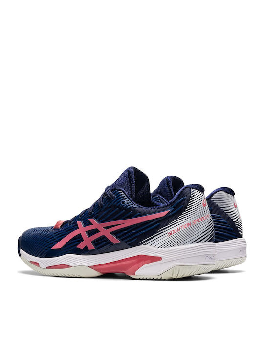 ASICS Solution Speed FF 2 Women's Tennis Shoes for Clay Courts Peacoat / Smokey Rose