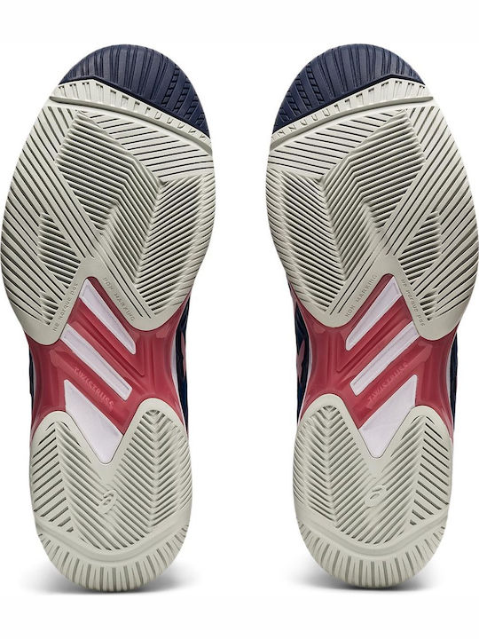 ASICS Solution Speed FF 2 Women's Tennis Shoes for Clay Courts Peacoat / Smokey Rose