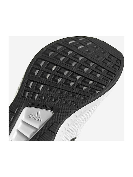 Runfalcon 2.0 Herren Sportschuhe Laufen Cloud White / Core Black / Solar Red