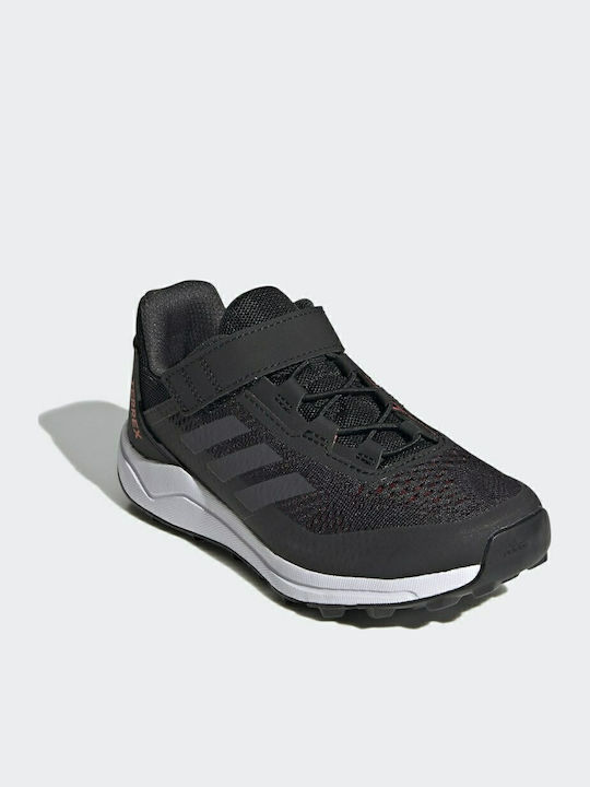 Trail Terrex Agravic Flow Primegreen Αθλητικά Παιδικά Παπούτσια Running με Σκρατς Core Black / Dgh Solid Grey / Solar Red
