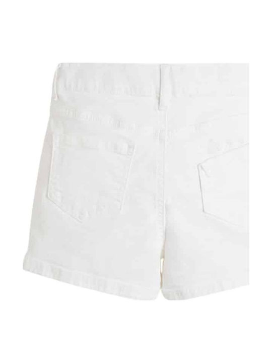 Guess Șort/Bermude pentru copii Denim Bull Denim Shorts Alb