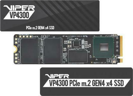 Patriot Viper VP4300 SSD 1TB M.2 Type with PCI Express 4.0 Communication Protocol and Heatsink PS5 Compatible