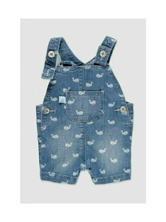 Boboli Kids Denim Overall Blue