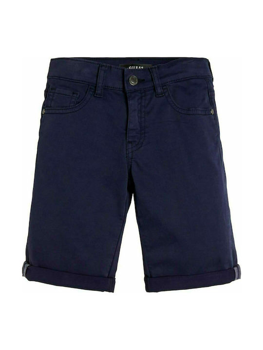 Guess Kinder Shorts/Bermudas Denim Βερμούδα Blau