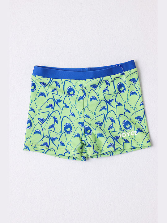 Joyce Kids Swimwear Swim Shorts Green