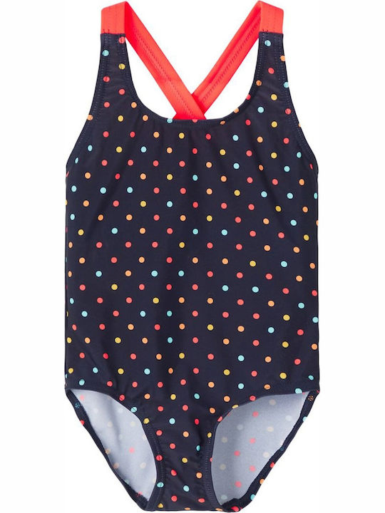 Name It Kids Swimwear One-Piece Navy Blue