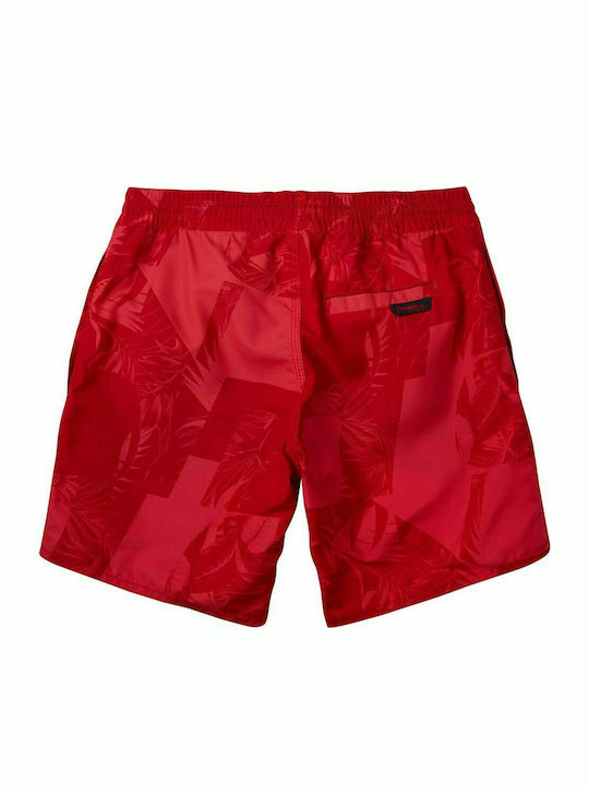 O'neill PB Cali Floral Kids Swimwear Swim Shorts Red