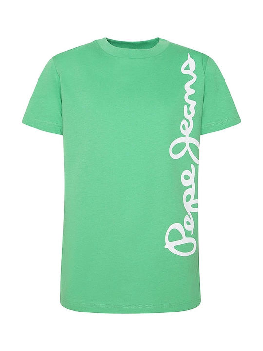 Pepe Jeans Kids T-shirt Green Waldo