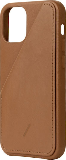Native Union Back Cover Δερμάτινο Καφέ (iPhone 12 mini)