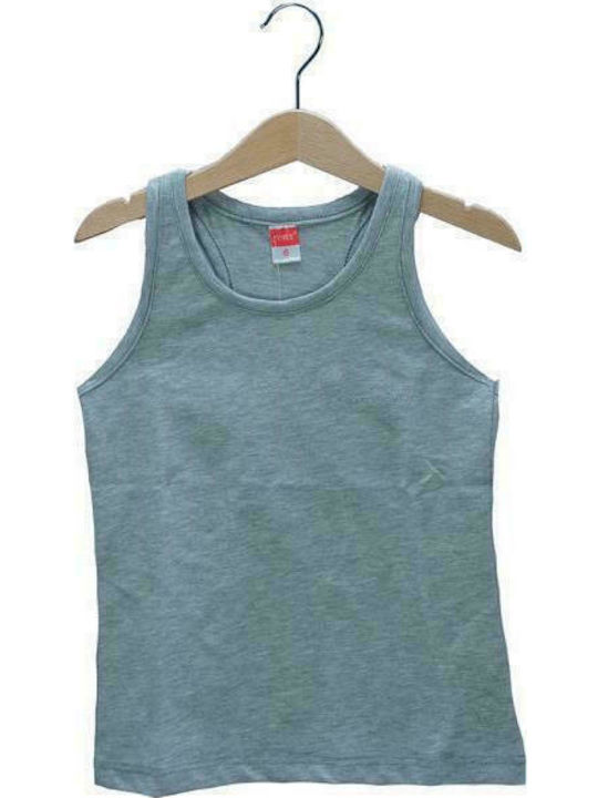 Joyce Kids Blouse Sleeveless Gray