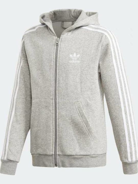 adidas Παιδική Ζακέτα Φούτερ Originals Full Zip Hoodie Γκρι