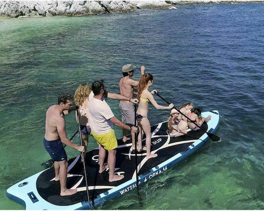 Wattsup Orca 16 Gonflabilă Placă SUP cu Lungime 4.87m Albastru