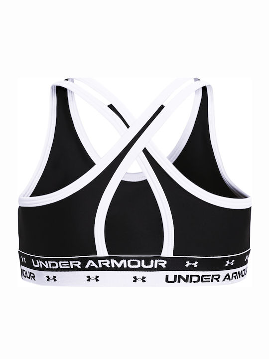 Under Armour Παιδικό Μπουστάκι Μαύρο Crossback Solid