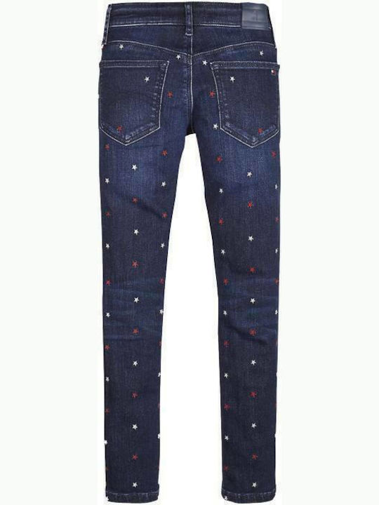 Tommy Hilfiger Kids Denim Trousers Blue Nora