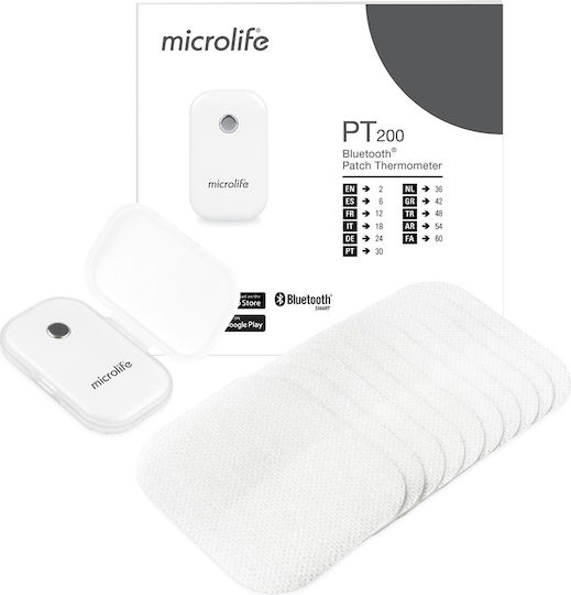 Microlife PT 200 Инфрачервено Термометър За Треска Подмишници Подходящо За Бебета