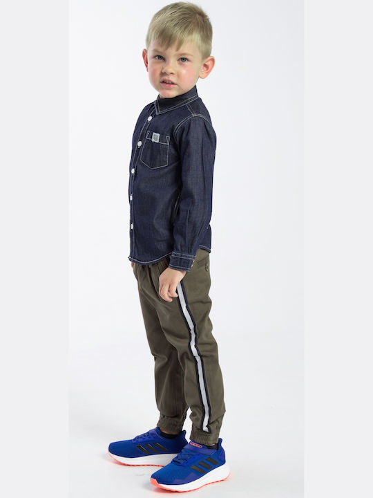 Funky Kids Fabric Trousers Khaki