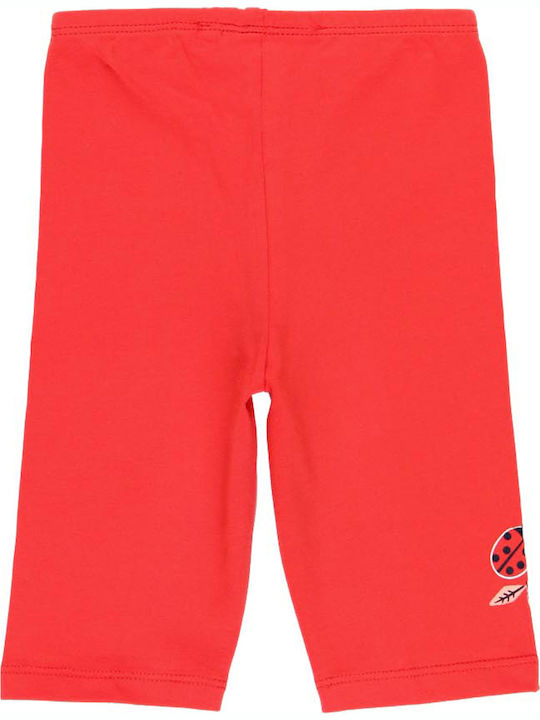 Boboli Kinder Leggings Kurz Rot