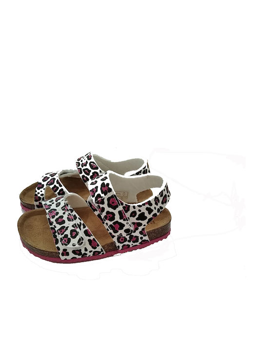 Παιδικά Πέδιλα Zanita Fantasia Leonardo Leopard Πολύχρωμα