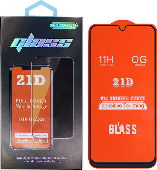 Vollkleber Vollflächig gehärtetes Glas (Huawei P30 Lite)