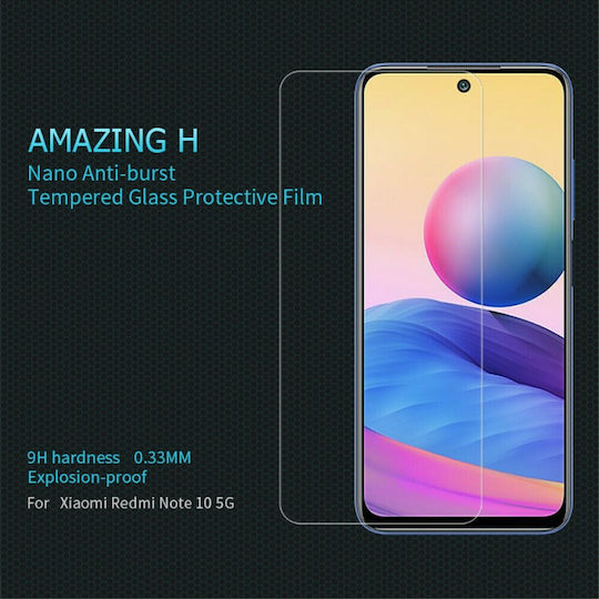 Nillkin Amazing H 2.5D 0.33mm Tempered Glass (Redmi Note 10 5G / Poco M3 Pro)