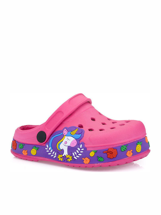 Cubanitas Children's Beach Clogs Pink