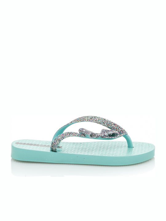 Kinder Flip Flops Silber