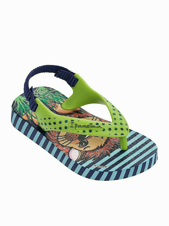 Ipanema Παιδικές Σαγιονάρες Flip Flops Πράσινες 780-7374