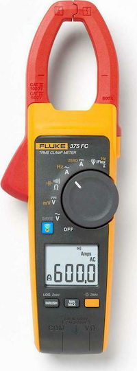 Fluke 375 FC Clamp Meter Digital 600A AC True RMS with Test Leads 375 FC