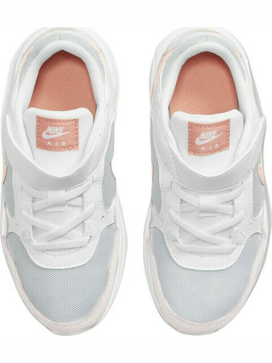 Air Max SC Kids Sneakers with Scratch White / Light Violet / Pure Platinum / Crimson Bliss