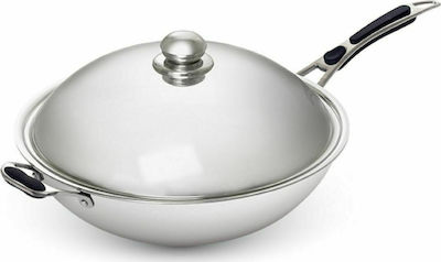 Bartscher Wok Oțel inoxidabil cu Diametrul Ø36cm