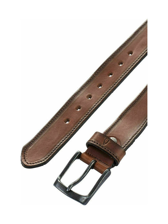 Camel Active Men's Leather Wide Belt Brown CA-