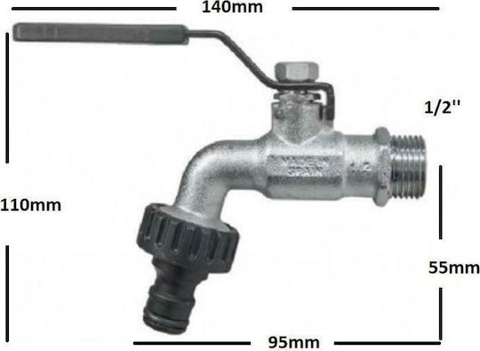 Arco Arco Außenarmaturen 1/2" Frostschutzmittel 32525