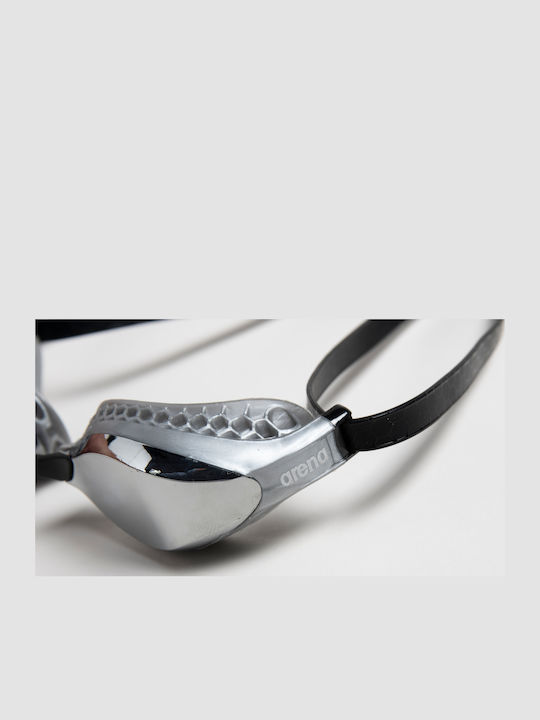Arena Air Speed Swimming Goggles for Adults with Anti-Glare Lenses Black