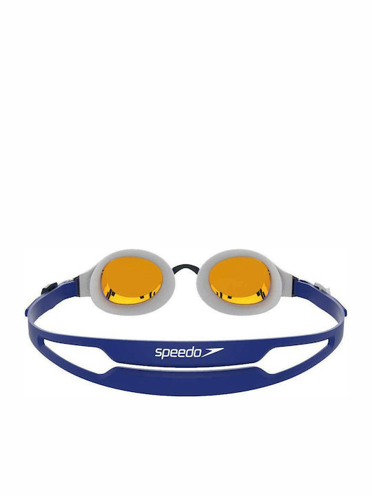 Speedo Hydropure Swimming Goggles Adults with Anti-Fog Lenses Blue