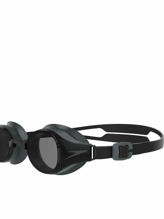 Speedo Hydropure Swimming Goggles Adults with Anti-Fog Lenses Black