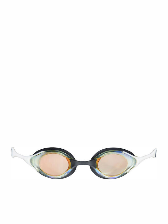 Arena Cobra Core Swipe Schwimmbrille Erwachsene mit Antibeschlaggläsern Schwarz