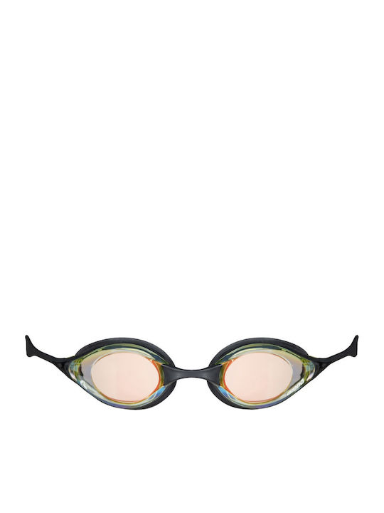 Arena Cobra Swipe Swimming Goggles Adults with Anti-fog Lenses Black