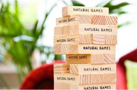 Board Game Wackel Tower for 2 Players 6+ Years Old (EN) Natural Games
