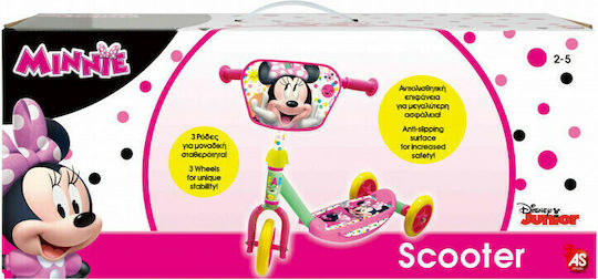 AS Kids Scooter Foldable Minnie 3-Wheel for 2-5 Years Pink