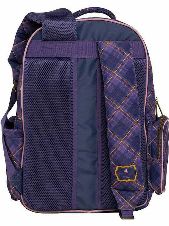 Santoro Sugar Plum School Bag Backpack Elementary, Elementary in Purple color