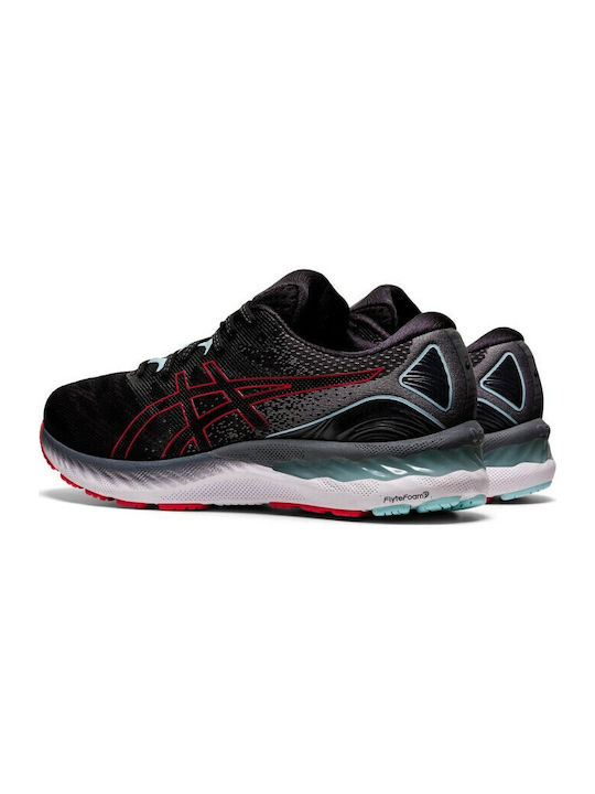 Gel-Nimbus 23 Sport Shoes Running Black / Electric Red