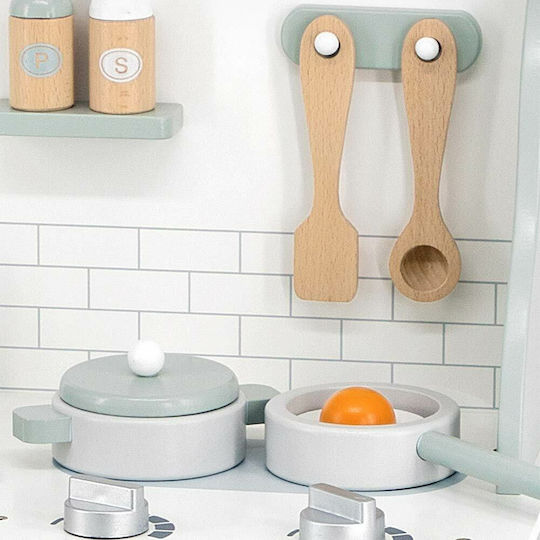 Viga Toys Wooden Kids Kitchen from Wood for 3 Plus Years 70 cm
